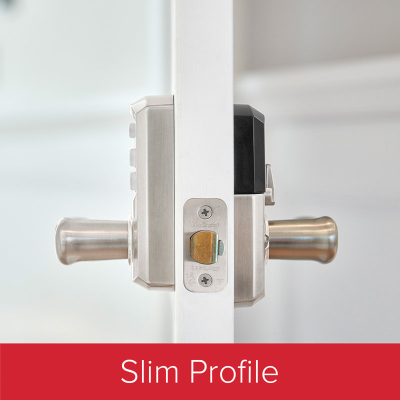 Kwikset Electronic Door Lever with SmartKey & Reviews Wayfair